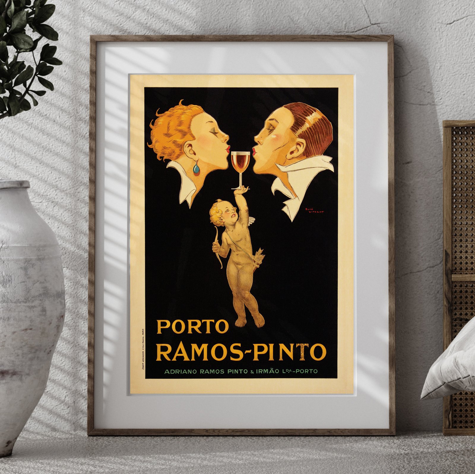 Porto Ramos-Pinto | Rene Vincent | 1920 | Vintage Ads | Wall Art